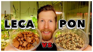 PON vs LECA vs PERLITE vs STRATUM  Semi Hydro Media Comparison [upl. by Liv710]