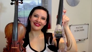 ELECTRIC Violin  ACOUSTIC Violin Differences amp Review [upl. by Nossaj]