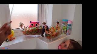 Tiana Magic Powers Messy Orbeez Bath Party Spa with her friends LIVE NOW [upl. by Uchish377]