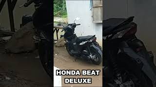 Honda Beat Deluxe Hitam Black [upl. by Sucramrej538]