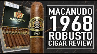 Macanudo 1968 Robusto Cigar Review [upl. by Pierson]