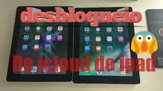 COMO FAZER DESBLOQUEIO DE ICLOUD IPAD EM 2021 😱 [upl. by Dionisio656]