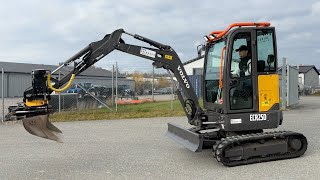 Köp Grävmaskin Volvo ECR25D med tiltrotator och 3 st skopor på Klaravik [upl. by Toinette]