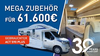 Mega Zubehör für 61600€ beim gebrauchten Ahorn Camp ACT 590 Plus [upl. by Latricia]