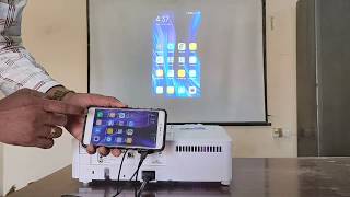 How to connect smartphone to projector wirelessly without laptop or pc no internet required [upl. by Awram]