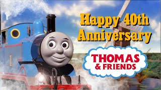 Thomas and friends TVS 40th Anniversarytribute [upl. by Arahset]