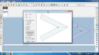 How to set Symmetry cut in richpeace garment CAD [upl. by Auhel685]