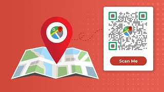 Google Map QR Code Share Location via Print Media [upl. by Gardner]