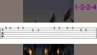 HOUSE OF THE RISING SUN facileasy cover Guitar Tab [upl. by Biancha582]