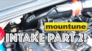 MOUNTUNE SECONDARY INTAKE KIT INSTALL  FOCUS RS [upl. by Ahtamat]