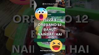 Pizza 1 Oregano 12 😱 bazpur cloudkitchen zomato pizza foodshorts trending pizzamaking [upl. by Nylteak]