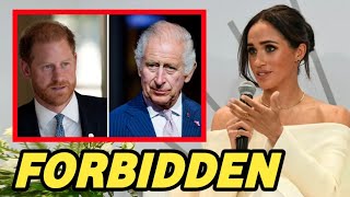 FORBIDDEN🛑 Meghan Markle forbids Prince Harry from mending broken relationship with King Charles [upl. by Arec]