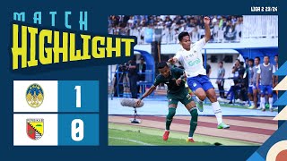 Highlight PSIM Jogja 10 Persikab Kab Bandung  Pegadaian Liga 2 20232024 [upl. by Yadnil124]