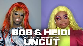 Purse First Impressions Uncut  Bob The Drag Queen amp Heidi N Closet  RPDRUK S2 EP4 [upl. by Daron568]