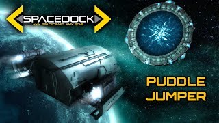 Stargate Puddle Jumper  Spacedock [upl. by Auqinahs]