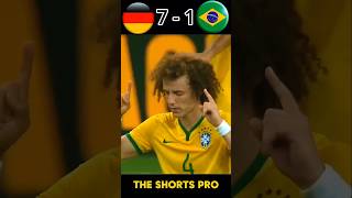 Brazil vs Germany  World Cup 2014  Semi Final Match Highlights shorts football trending [upl. by Schnell]