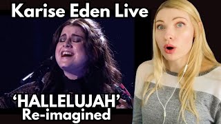 Vocal Coach Reacts KARISE EDEN ReImagines Hallelujah On The Voice In Depth Analysis [upl. by Nauqram]