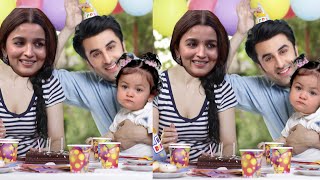 Raha Kapoor enjoy her birthday with Parents Alia Bhatt and Ranbir Kapoor [upl. by Eahs]