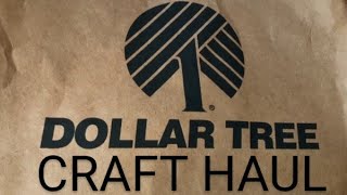 Dollar tree craft haul and more [upl. by Atinrahs]