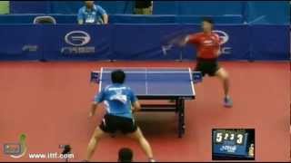 Japan Open 2012  Muramatsu Vs Li Hu [upl. by Juliet750]