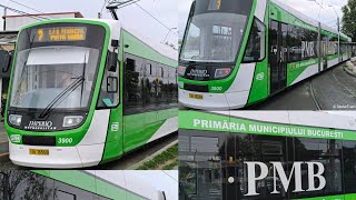 Tramvaiul Astra Imperio Metropolitan Nr 100 3900 in Serviciu Comercial pe Linia 7 [upl. by Ut]