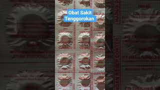 🔴OBAT SAKIT TENGGOROKAN ‼️ LANGSUNG SEMBUH MINUM OBAT INI☑️ shorts [upl. by Radec35]