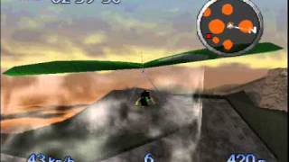 Pilotwings 64  Hang Glider Gameplay 1 [upl. by Aerdied]