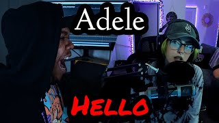 Adele  Hello Metal Cover by Derrick Blackman and kaileyy [upl. by Neelrahc]