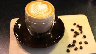 Latte Art with the La Pavoni Europiccola [upl. by Seidule]