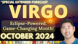 Virgo October 2024  This Is Huge BIG Month of Transformation Tarot Horoscope [upl. by Nosam]