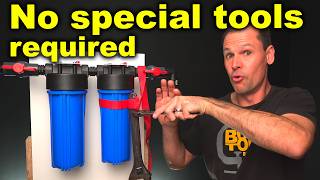 Stuck Water Filters  How to remove  NO special tools required [upl. by Hoffman287]