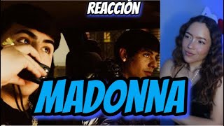 REACCIÓN  MADONNA  NATANEL CANO x OSCAR MAYDON [upl. by Aryamo]