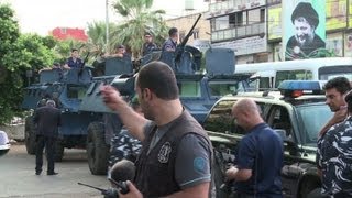 Lebanese army deploys in Hezbollah Beirut stronghold [upl. by Holna135]