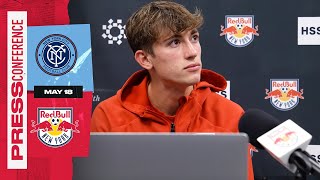 Daniel Edelman quotWe look back at this game amp learn from itquot  New York Red Bulls vs New York City FC [upl. by Kenelm]