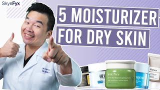 Top 5 Moisturizer for Dry Skin [upl. by Clymer882]