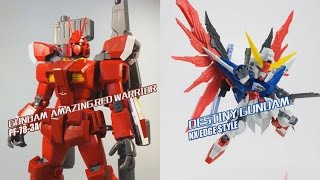 【評頭論足】萬代BANDAI MG GUNDAM AMAZING RED WARRIOR GUNDAM驚異紅武士鋼彈gunplaampNX destiny gundam [upl. by Abbottson]