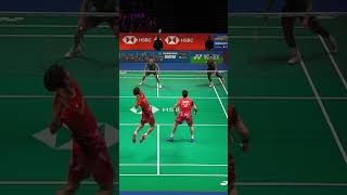 Superb play from Nur Izzuddin shorts badminton BWF [upl. by Duffy]