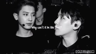 ChanBaek Secret Love Song FMV [upl. by Didier]