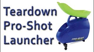 Teardown ProShot Launcher Tennis Ball [upl. by Paugh]