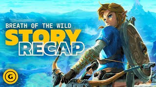 Zelda Breath of the Wild Full Story Recap [upl. by Dalpe]