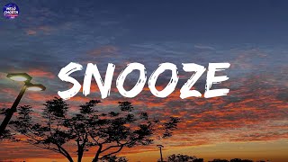 SZA  Snooze Lyrics [upl. by Oralla]