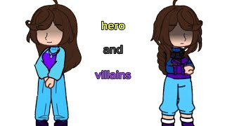 hero and villains meme  traitor moon au and pacifist au lore [upl. by Sonitnatsok177]