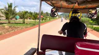 Driving from Kampot to Kep Cambodia [upl. by Stearns]