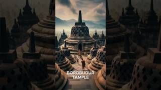 Borobudur Tample history education artificialintelligence ai shorts documentary digitalart [upl. by Otrebire]