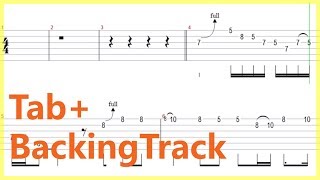 Led Zeppelin  Stairway To Heaven Guitar Solo TabBackingTrack [upl. by Hendry]