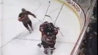 Zach Parises First NHL Goal  Oct 5th 2005 [upl. by Anitsirk]