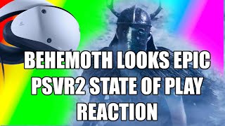 New Behemoth Footage Looks Insane  Alien VR  First Footage  No Astro For PSVR2 [upl. by Aserret255]