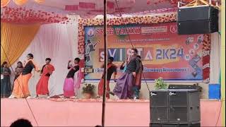 Group Dance Performance 🥵 in SVISTA PROGRAM 🤟viralvideo dancechoreography famousyoutubevideoclg [upl. by Rand231]