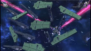 SD Gundam G Generation Cross Rays  Gundam Zabanya Battle Animations [upl. by Nytsuj881]