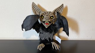 Gemmy Halloween 2024 Animated LED Creepy Bat [upl. by Marchelle531]